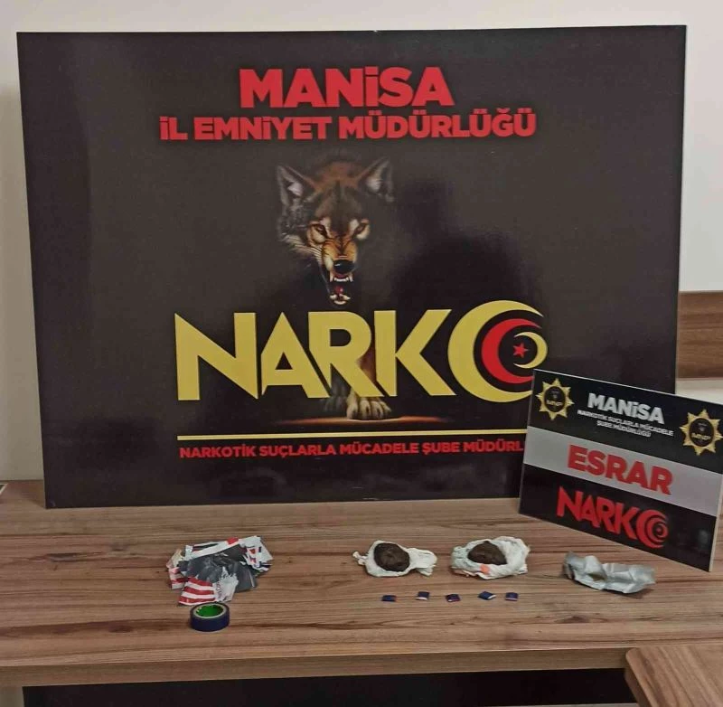 Reçine esrarla yakalanan şahıs tutuklandı
