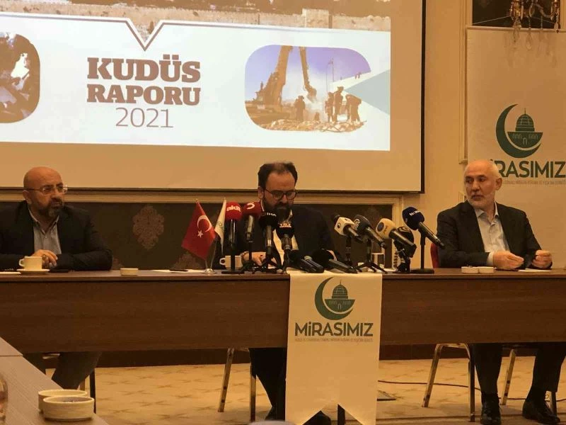 Mirasımız Derneği, 2021 Kudüs raporunu açıkladı
