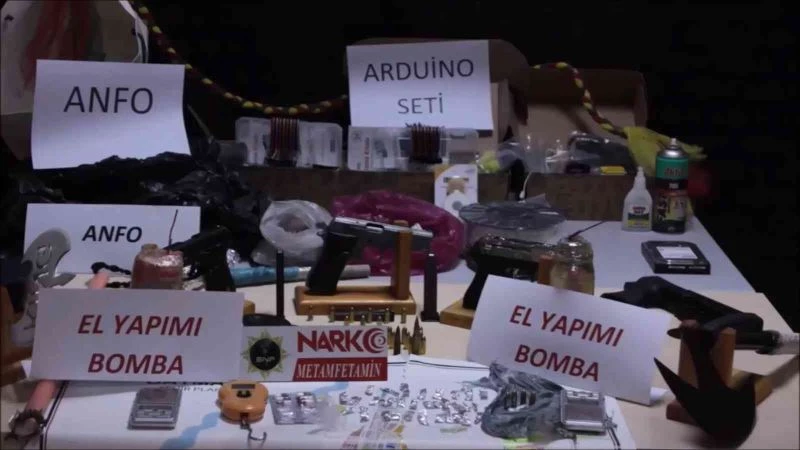 Batman’da bombalı ve silahlı eylemler düzenleyen suç örgütü çökertildi: 14 gözaltı
