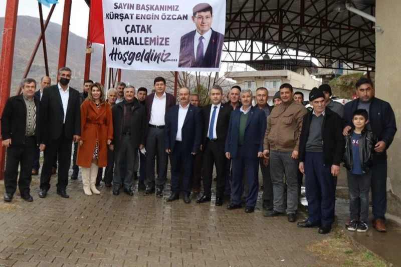 Başkan Özcan, keşkek hayrına katıldı
