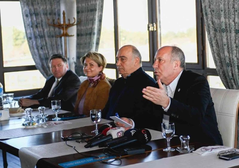 Muharrem İnce’den erken seçim açıklaması: “Tahminim, iktidar 26 Haziran’da seçim yapmayı planlıyor”
