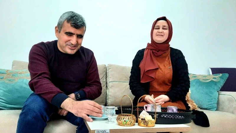 Görmeyen gözleri ona engel olmadı
