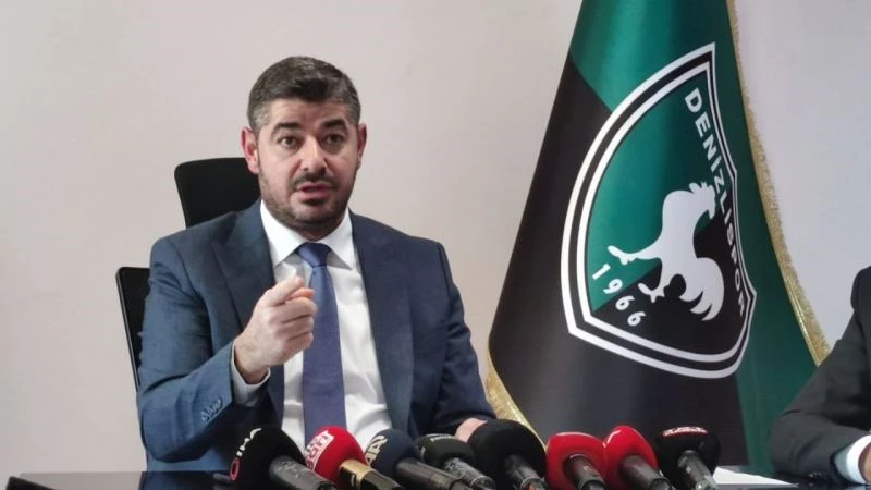 Denizlispor Başkanı Mehmet Uz: “Bursaspor maçını kazanmamız gerekiyor”
