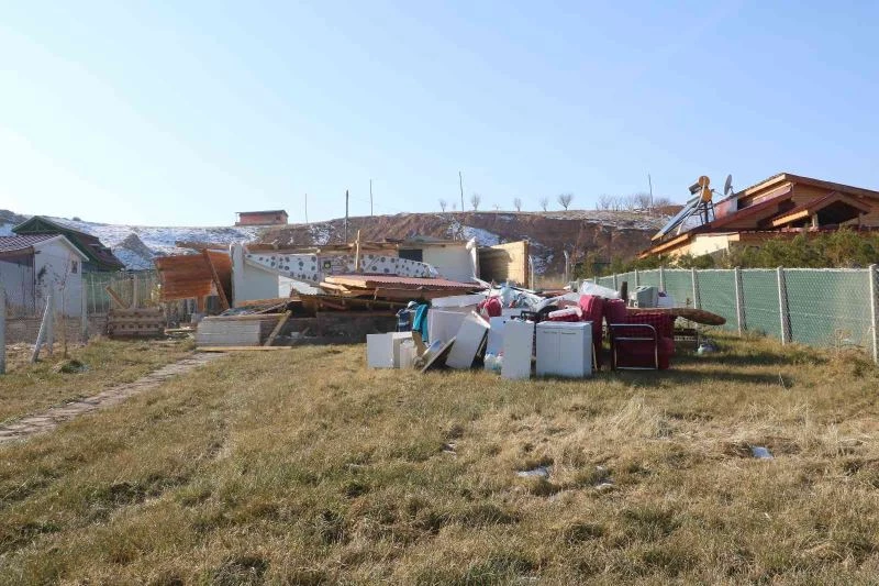 Başkan Bilgin uyarmıştı, yıkımlar başladı
