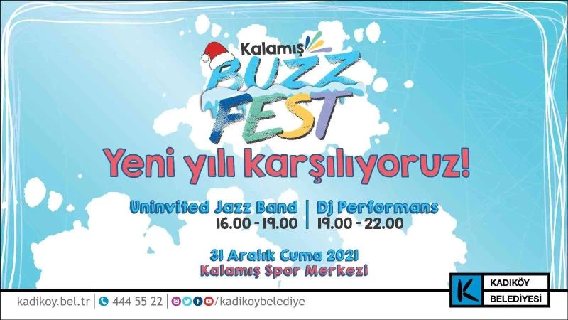 Buzzfest’te yılbaşı eğlencesi
