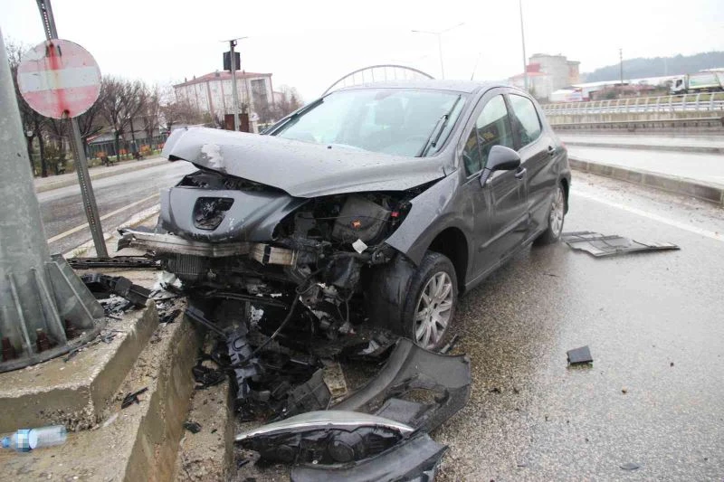 Malkara’da trafik kazası: 1 yaralı
