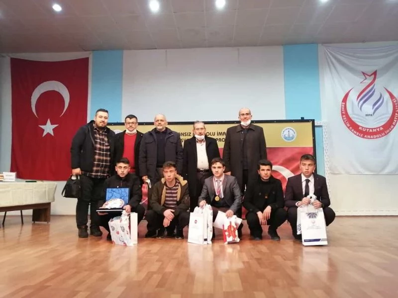 İmam Hatipli Saad El Salih hafızlıkta il birincisi oldu
