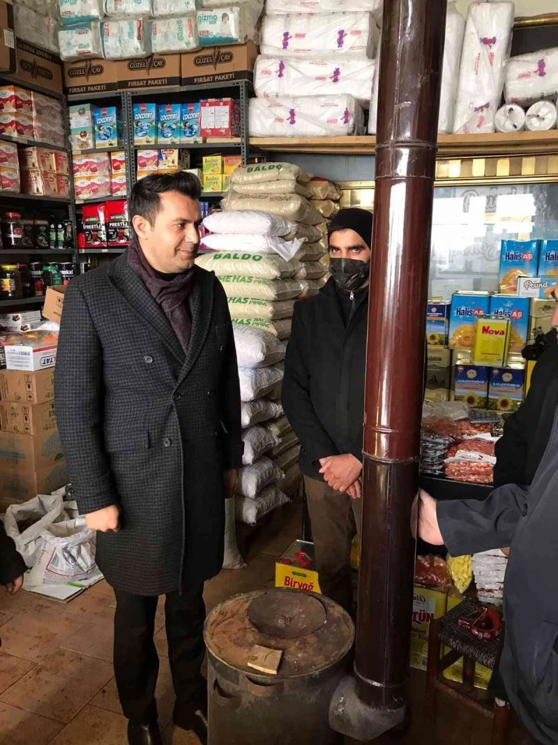 Kaymakam İlidi’den esnaf ziyareti
