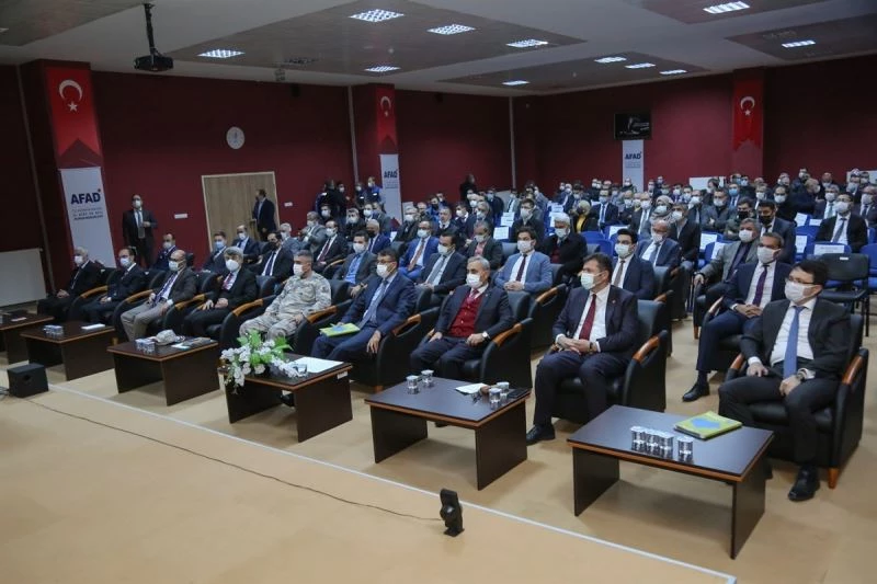 Kütahya İl Afet Risk Azaltma Planı tanıtıldı
