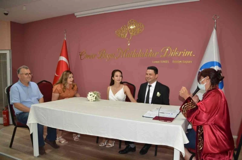 Söke’de 2021 yılında toplam 795 çift dünya evine girdi
