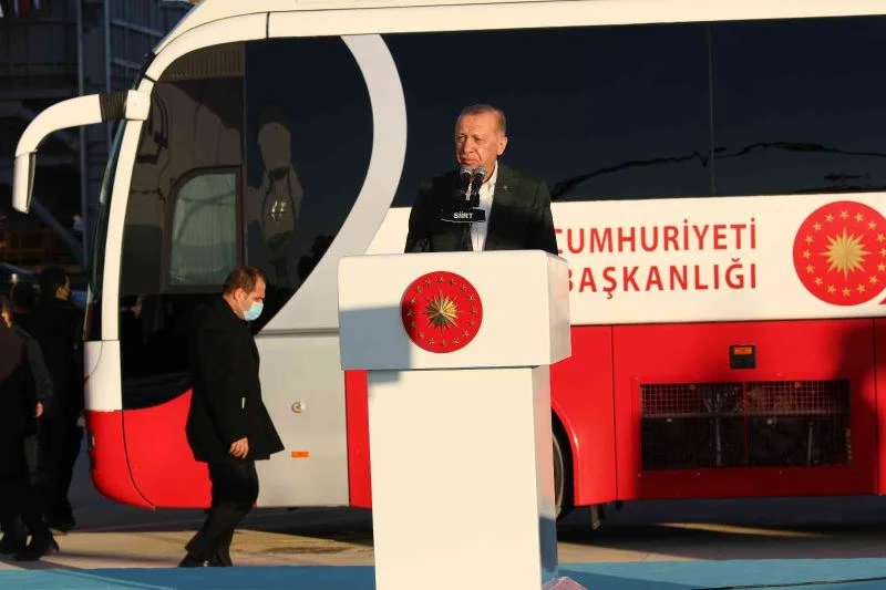 Cumhurbaşkanı Erdoğan, Çinko İzabe Tesisi açılışı yaptı
