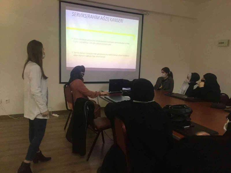 SODEM Kursiyerlerine kanser eğitimi verildi
