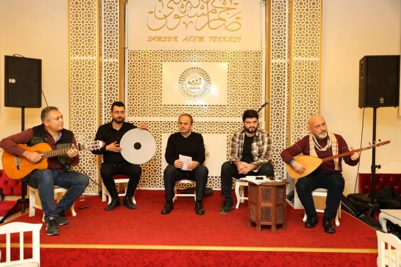 İlkadım’da şiir ve türkü akşamı
