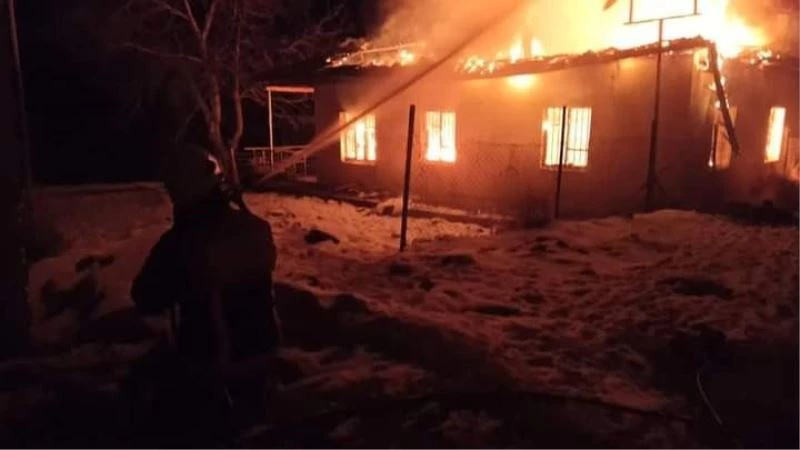 Akçadağ’da 2 ayrı yangın
