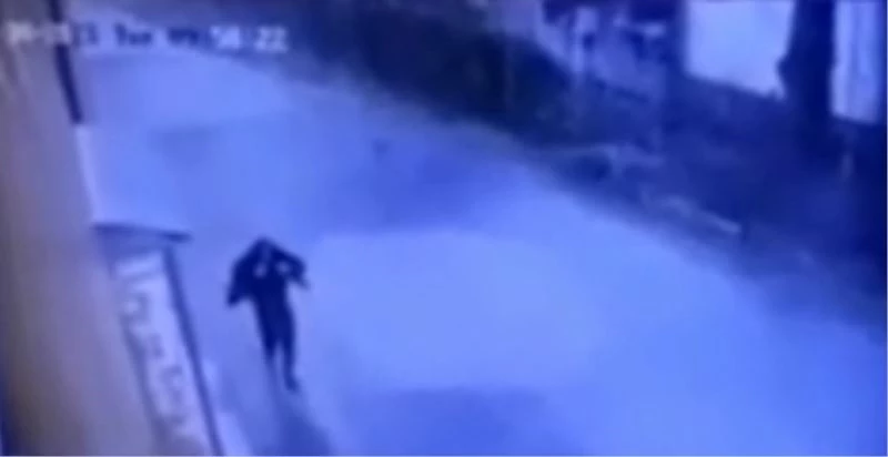 (Özel) Sarıyer’de ölümün teğet geçtiği anlar kamerada
