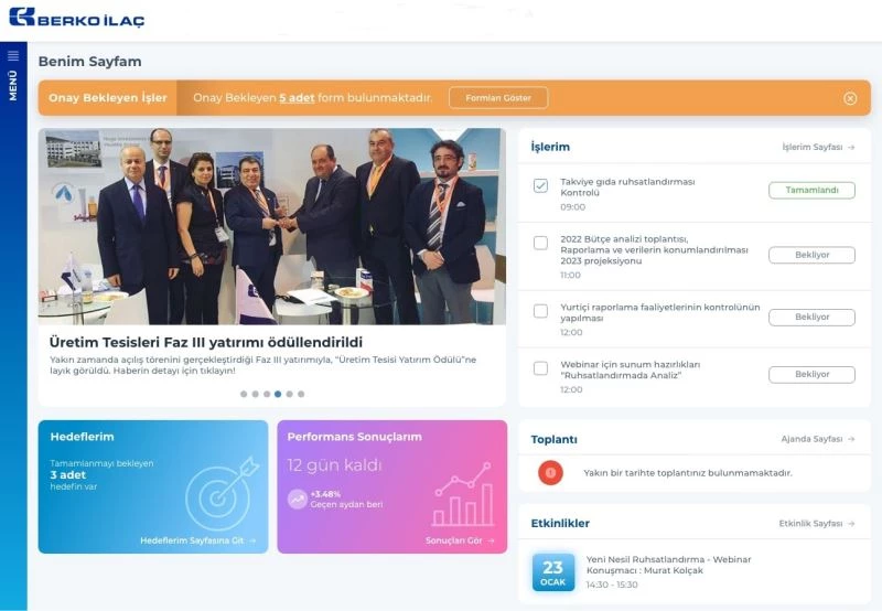 Çalışanların kariyer gelişimine destek
