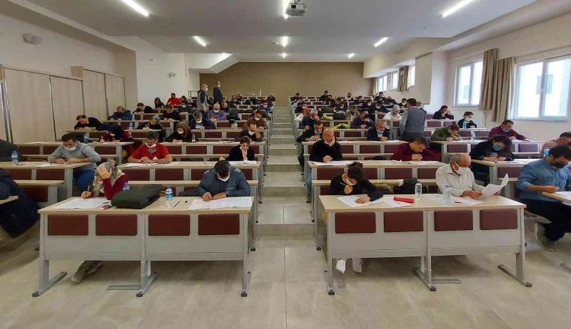 Konya devlet üniversitelerinin görevde yükselme sınavları NEÜ tarafından gerçekleştirildi
