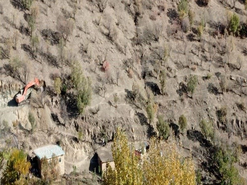 Kaymakam talimat verdi, yol çalışmaları hızlandı

