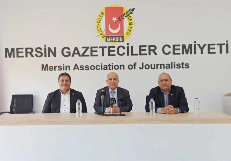 Mersin İl Emniyet Müdürü Aslan, Mersin Gazeteciler Cemiyetini ziyaret etti