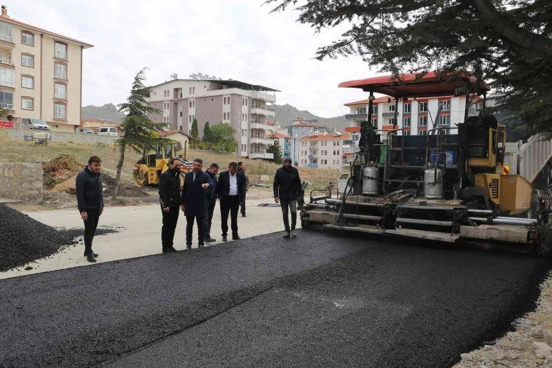 Sivrihisar’a 2021’de 159 bin metrekarelik üst yapı çalışması yapıldı
