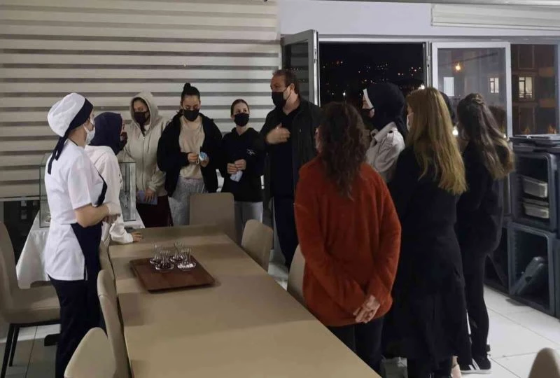 Müdürden yurt denetimi
