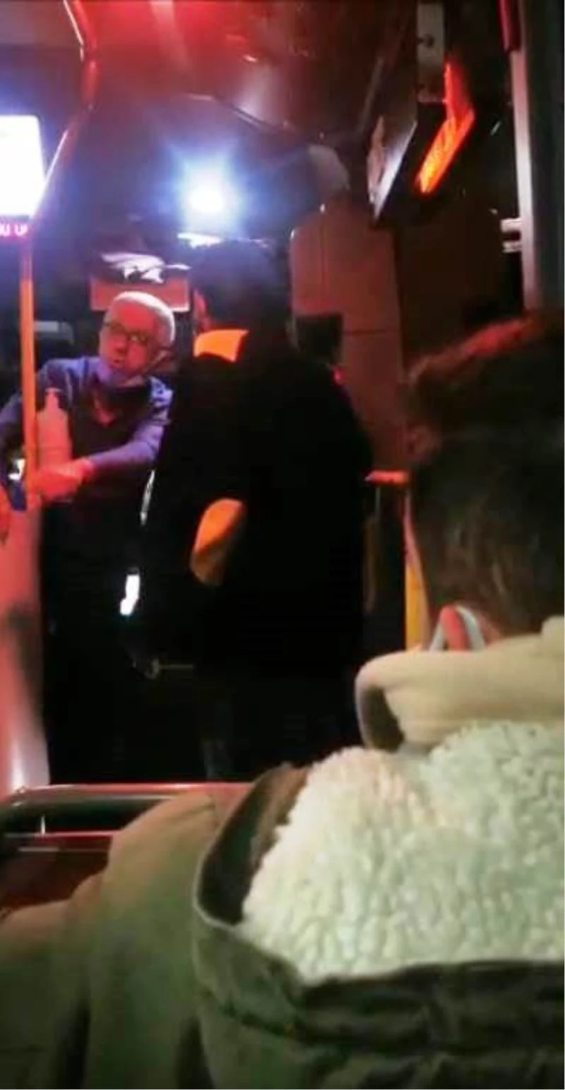 İş kıyafetleriyle toplu taşımaya bindi, şoför kızarak koltukları kirletir diye oturtmadı
