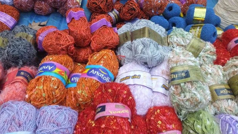 Havalar soğudu örgü ipi satışı arttı
