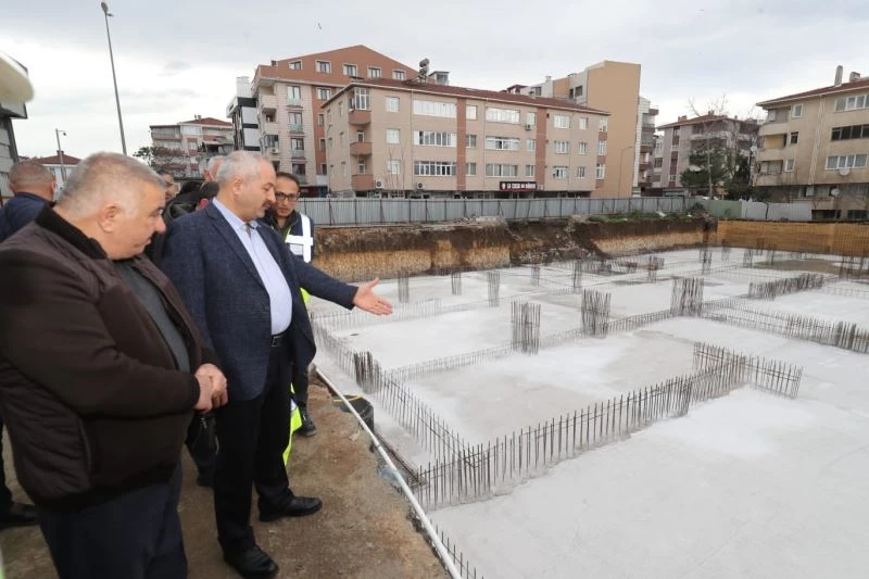 İlyasbey Sağlıklı Yaşam Merkezi’nde çalışmalar sürüyor
