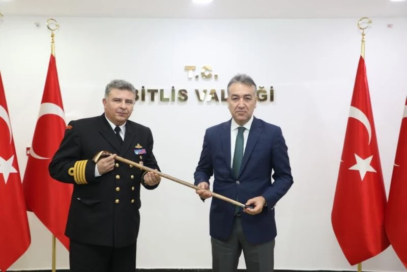 Sahil güvenlikten Vali Çağatay’a ziyaret
