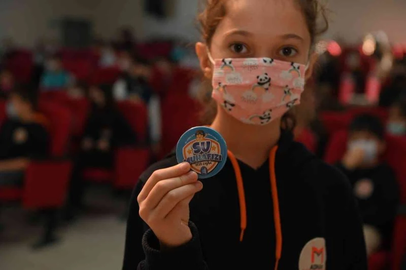 Seminer verilen öğrenciler su muhafızı oldu
