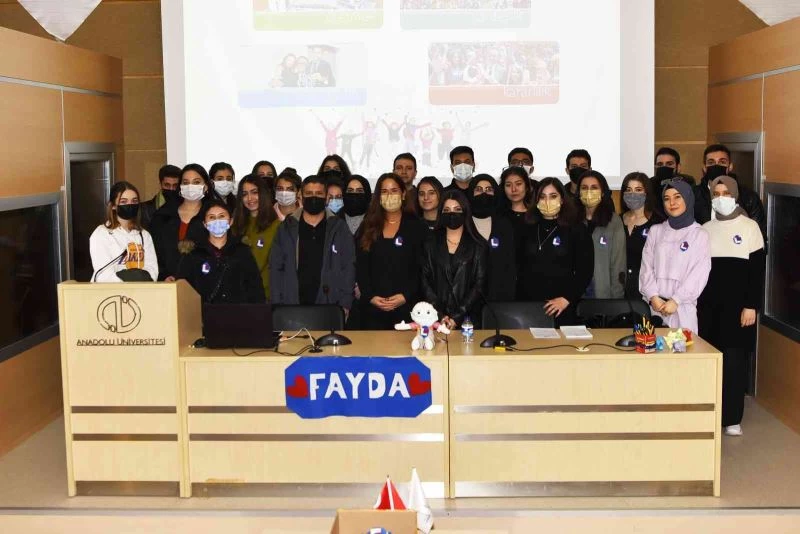 Anadolu Üniversitesi LÖSEV Fayda Kulübü öğrencilerle buluştu
