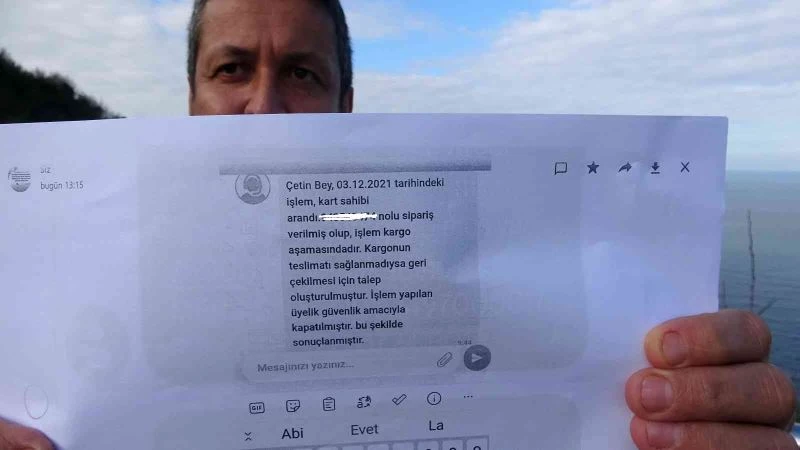 Dolandırıcılar sağlık çalışanın kartını kopyalayıp 20 bin liralık telefon aldı
