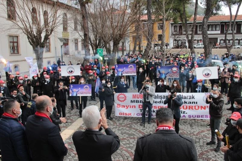 Muğla Büyükşehirde toplu iş sözleşmesi imzalandı
