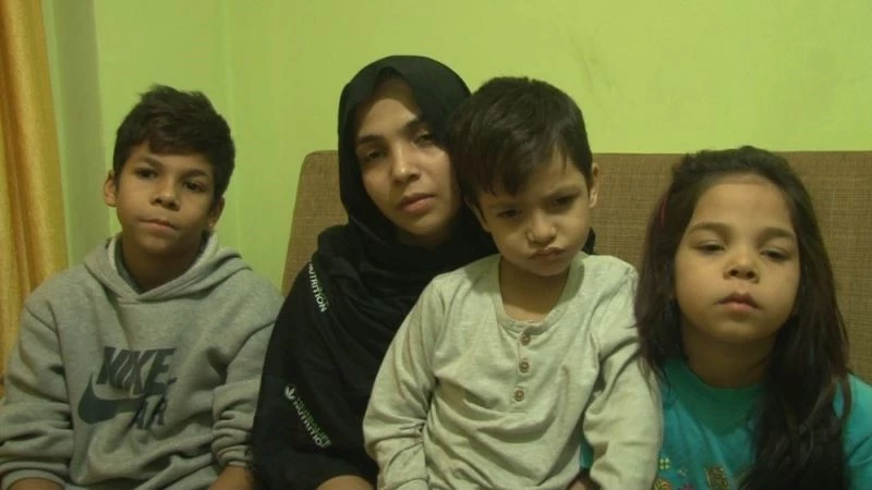 (Özel) Fedakâr anne ile 3 çocuğunun çığlığı
