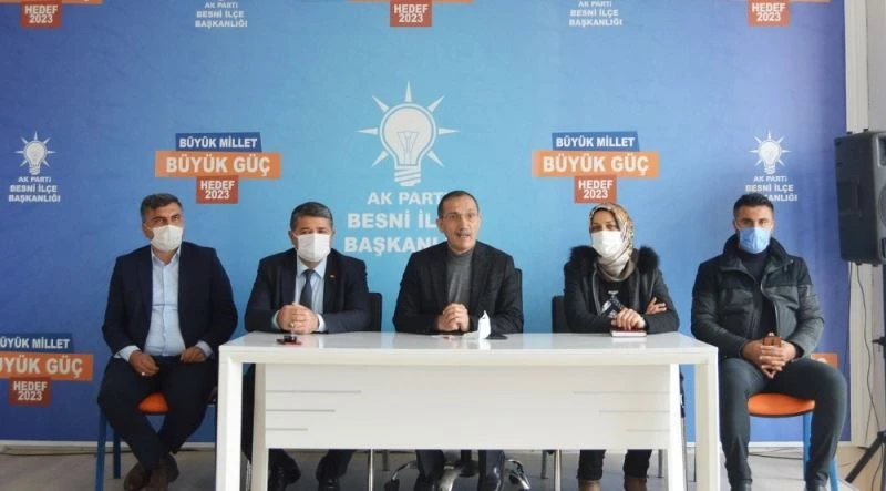 Başkan Dağtekin, Besni teşkilatıyla bir araya geldi
