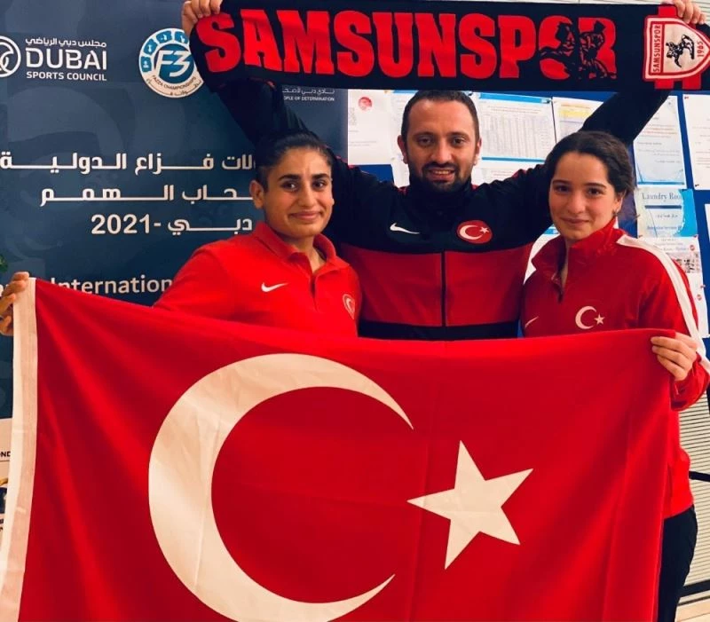 Eda Yıldırım gülle atmada Türkiye rekorunu kırdı
