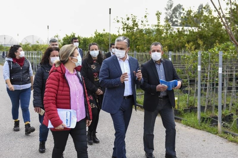 Muratpaşa Belediyesinin balkon bahçeciliği çalışmasıyla toplumu bütünleşiyor
