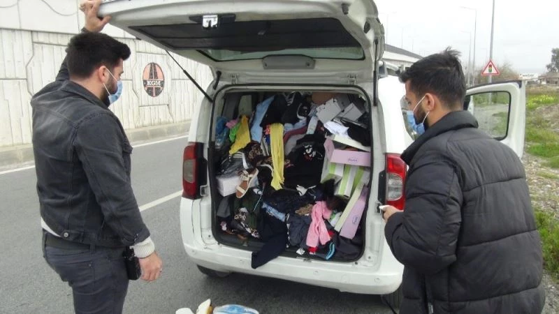 Gece yaşanan hırsızlığın şüphelisi sabah araçta sızmış halde yakalandı
