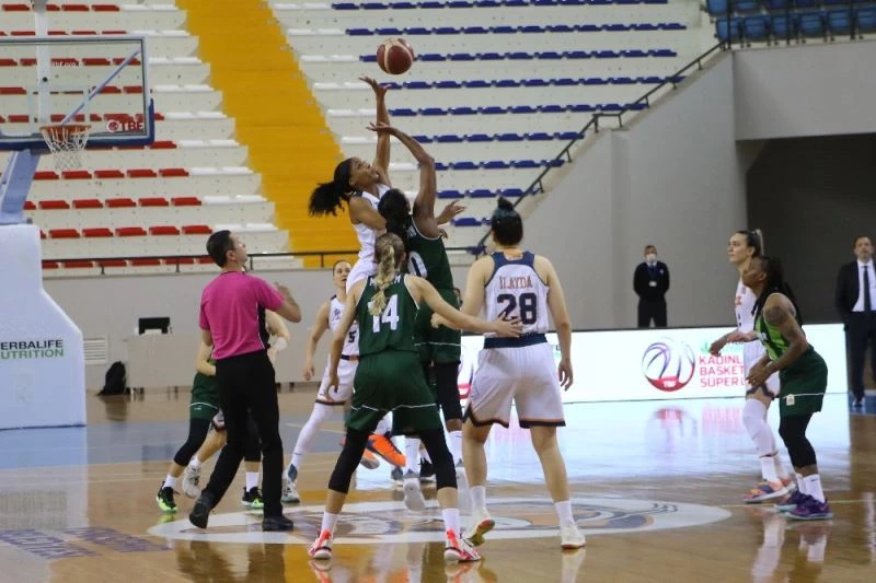Kadınlar Basketbol Süper Ligi: Mersin Yenişehir Belediyesi Çukurova Basketbol: 86 - OGM Ormanspor: 89
