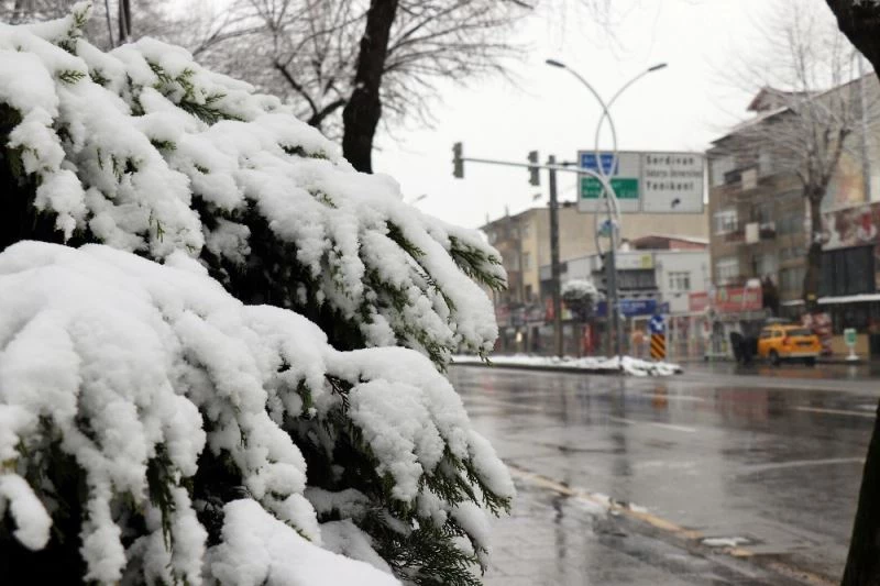 Sakaryalılar güne beyaz örtüyle uyandı
