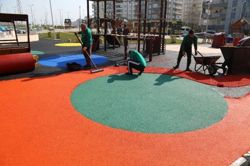 Kimlikli parklar Haliliye’ye renk kattı
