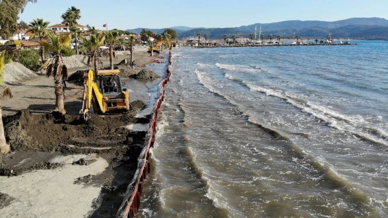 Sahil kumlarına ‘Çin seddi’ gibi önlem
