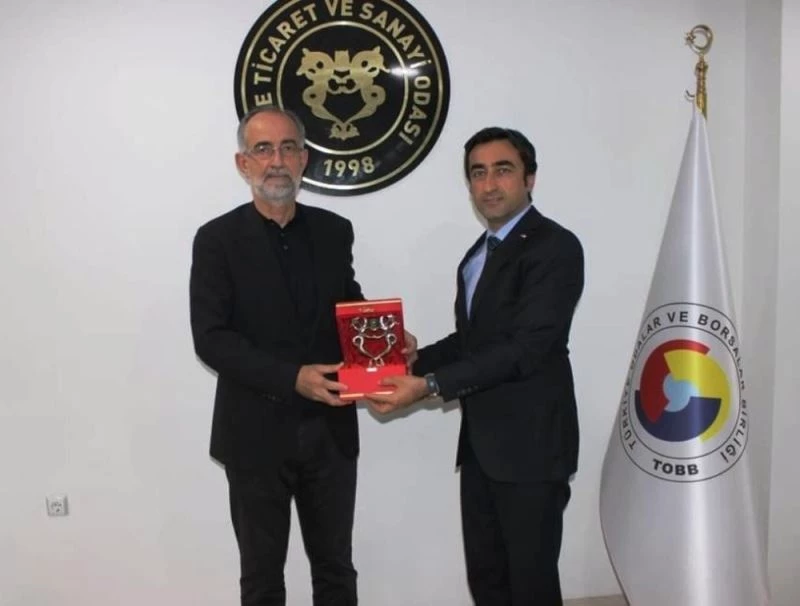 Halk Bankası Yönetim Kurulu Başkanı Özdil, Cizre TSO Başkanı Sevinç ile görüştü
