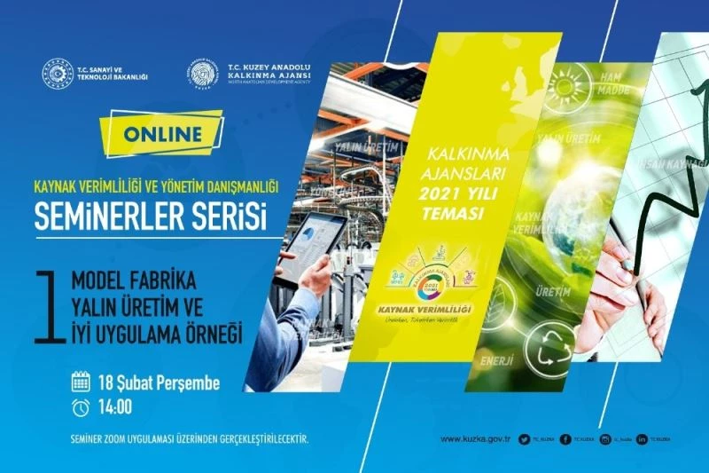 Kaynak Verimliliği ve Yönetim Danışmanlığı seminerler serisi başlıyor

