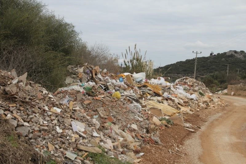 Datça çöp ve moloz dökme alanına kavuştu
