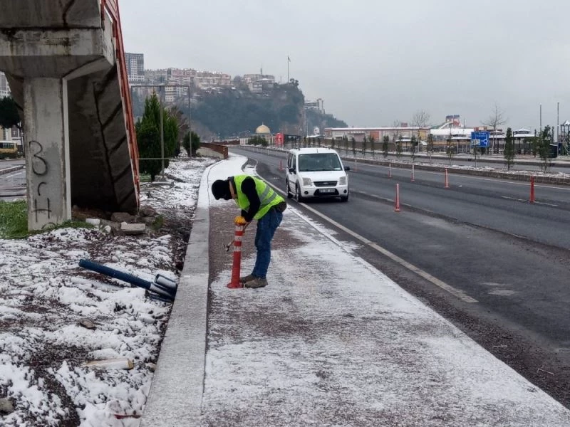 Zarar gören dubalar bakıma alındı
