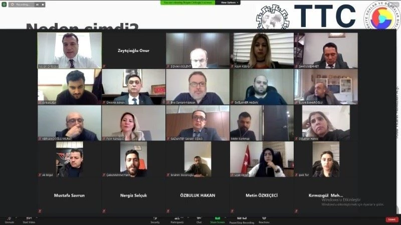 GSO ev sahipliğinde, Gaziantep’te TOBB Şikago Türkiye Ticaret Merkezi tanıtım toplantısı gerçekleştirildi
