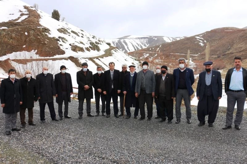 Battalgazi’de muhtarlar sulama için Şilan çayına baraj istiyor
