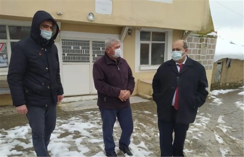 Kaymakam Ünal köylerdeki hizmet ve sorunları yerinde görüyor
