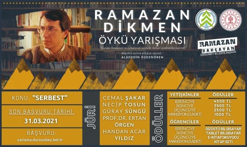 Yazar Ramazan Dikmen adına öykü yarışması düzenlendi
